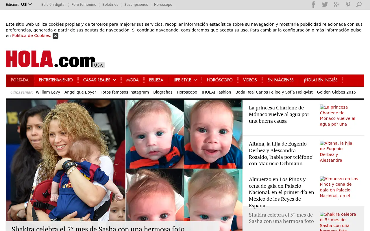hola.com on June 30, 2015