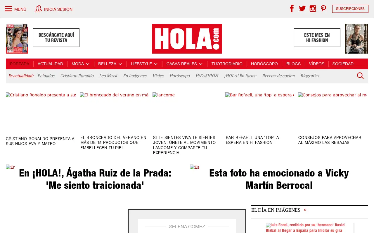 hola.com on June 30, 2017