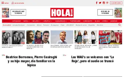 hola.com in 2018