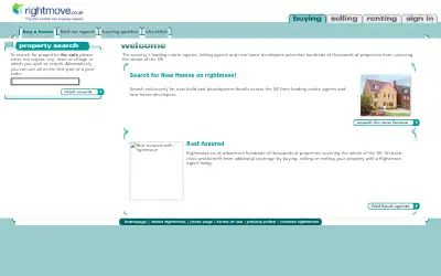 rightmove.co.uk in 2003