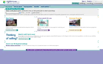 rightmove.co.uk in 2004