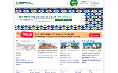 rightmove.co.uk in 2009