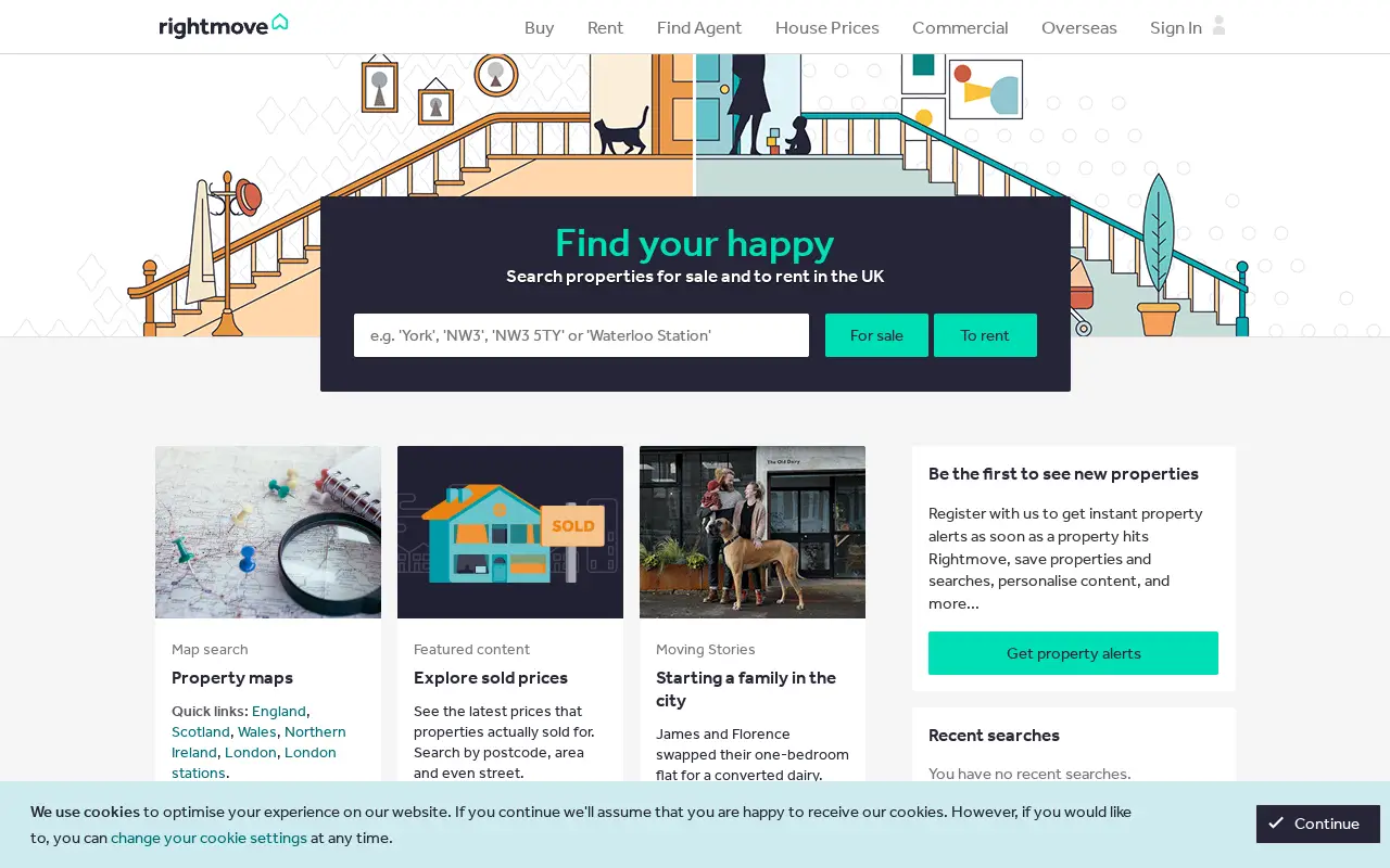 rightmove.co.uk in 2018