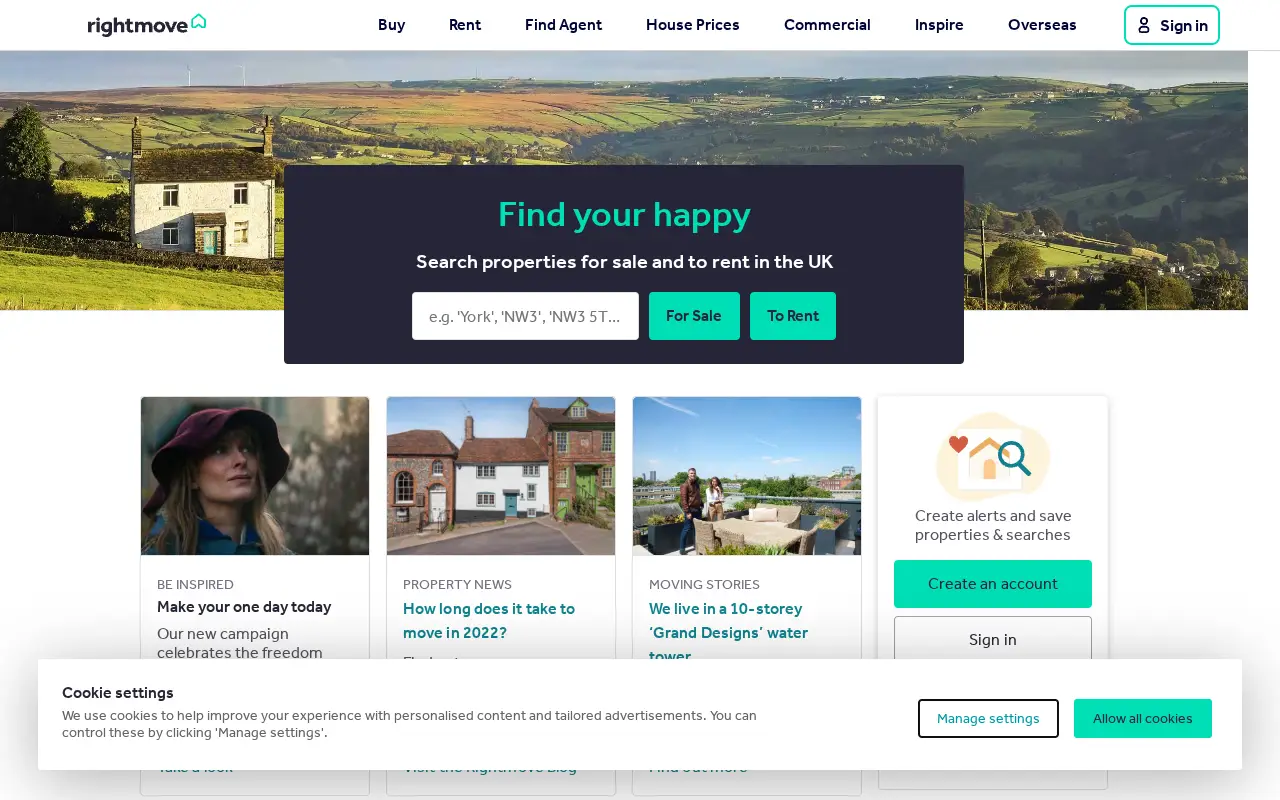 rightmove.co.uk in 2022