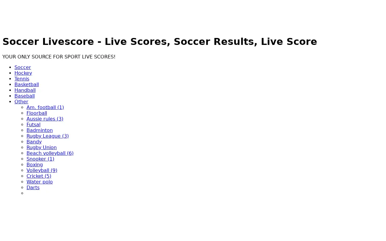 flashscore.com in 2012