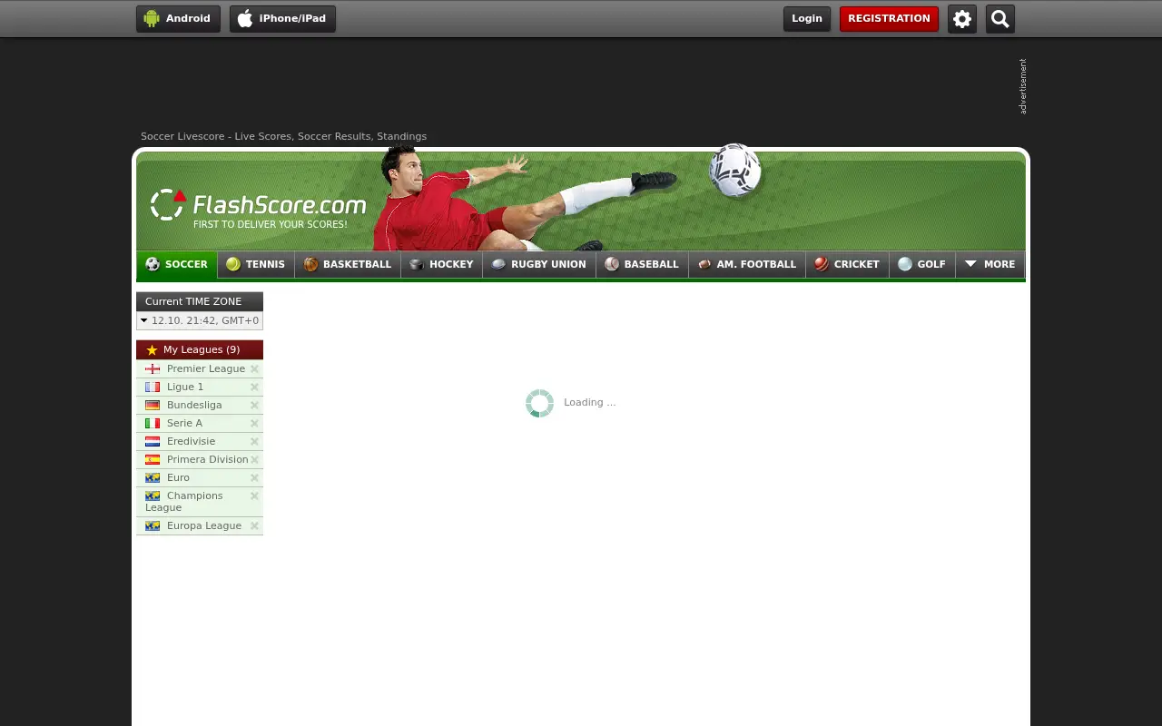 flashscore.com in 2016
