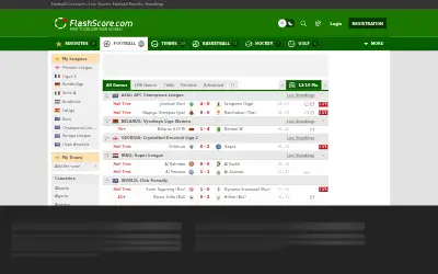 flashscore.com in 2021