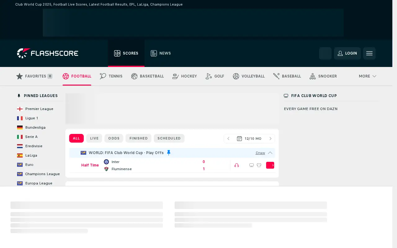 flashscore.com on June 30, 2025