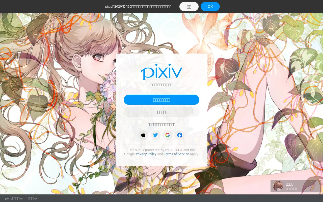 pixiv.net in 2020