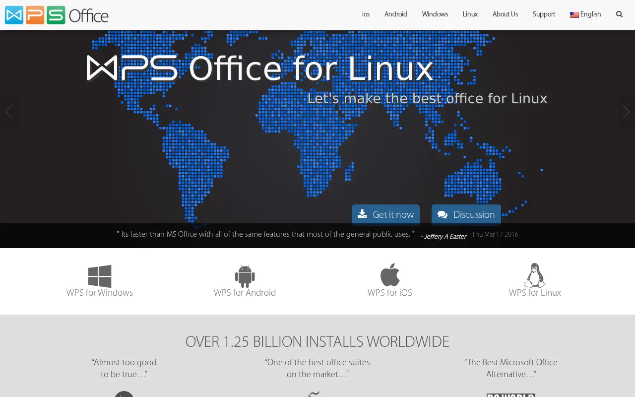 wps.com in 2016