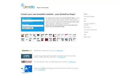jimdo.com in 2007