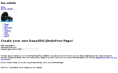 jimdo.com in 2008