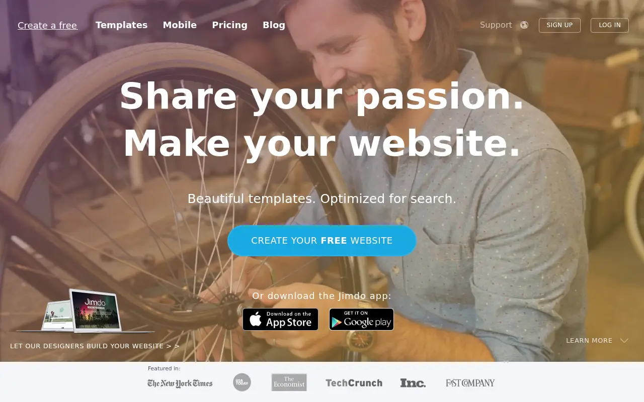 jimdo.com in 2015