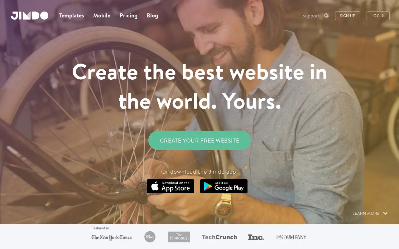 jimdo.com in 2016