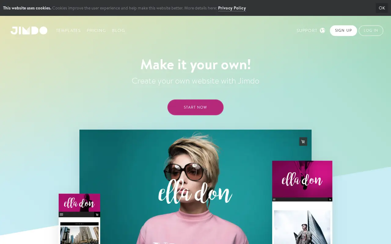 jimdo.com in 2017