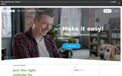 jimdo.com in 2018