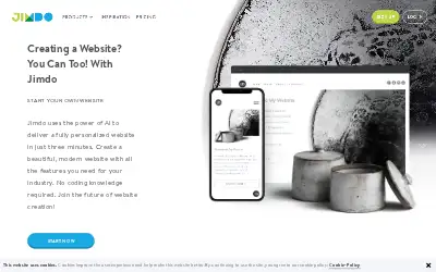 jimdo.com in 2019