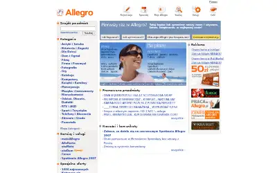 allegro.pl in 2007
