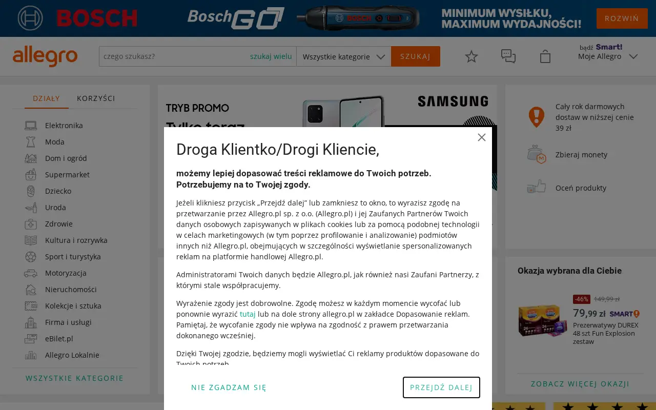 allegro.pl in 2020