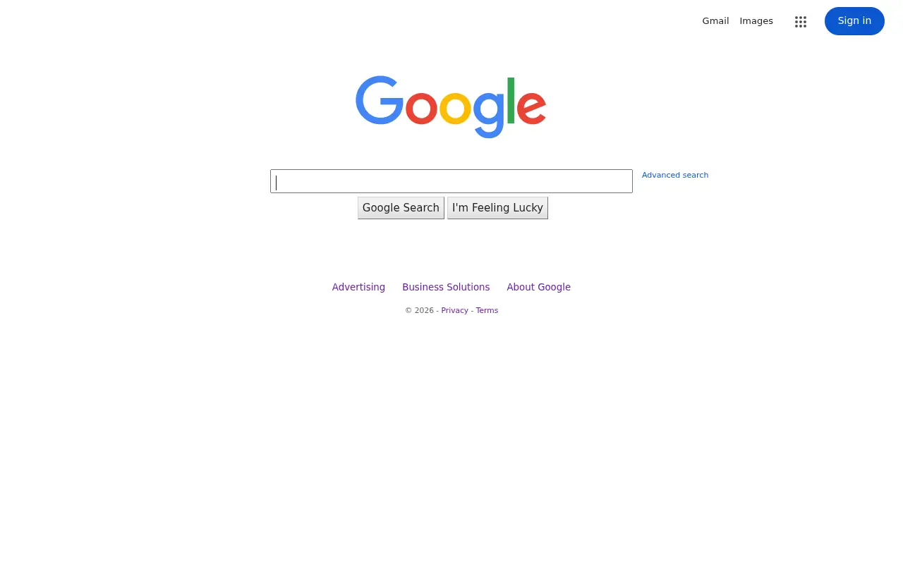 google.com in 2026