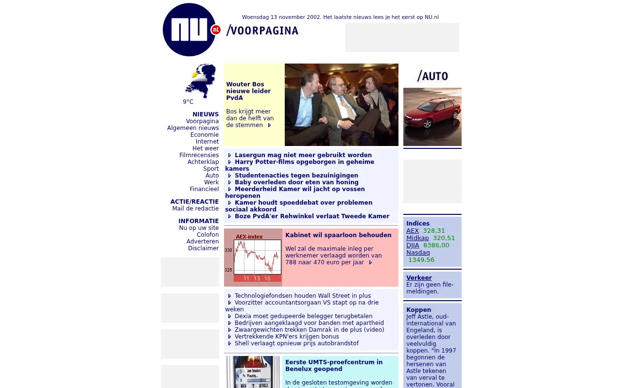 nu.nl on November 13, 2002