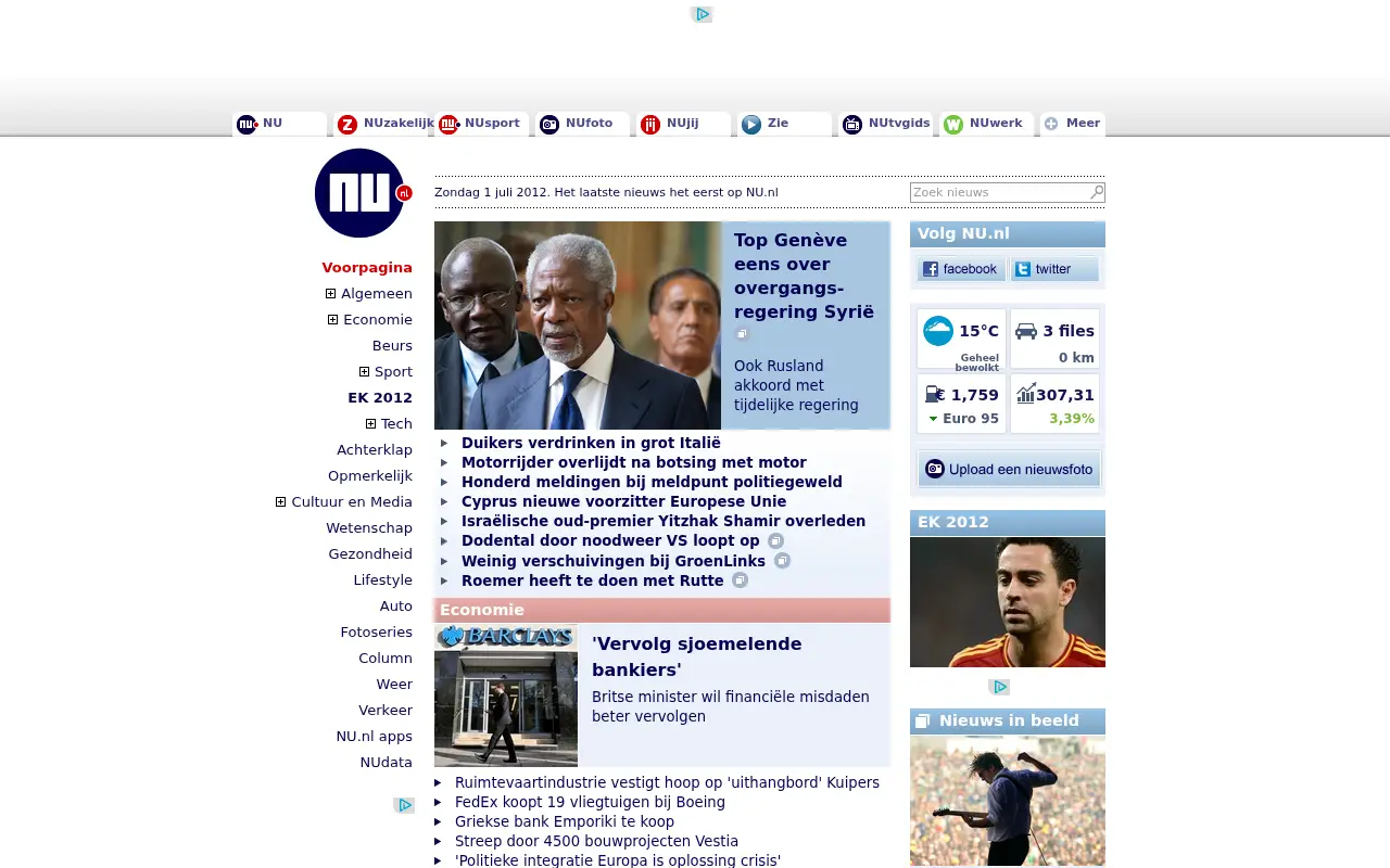 nu.nl on July 1, 2012