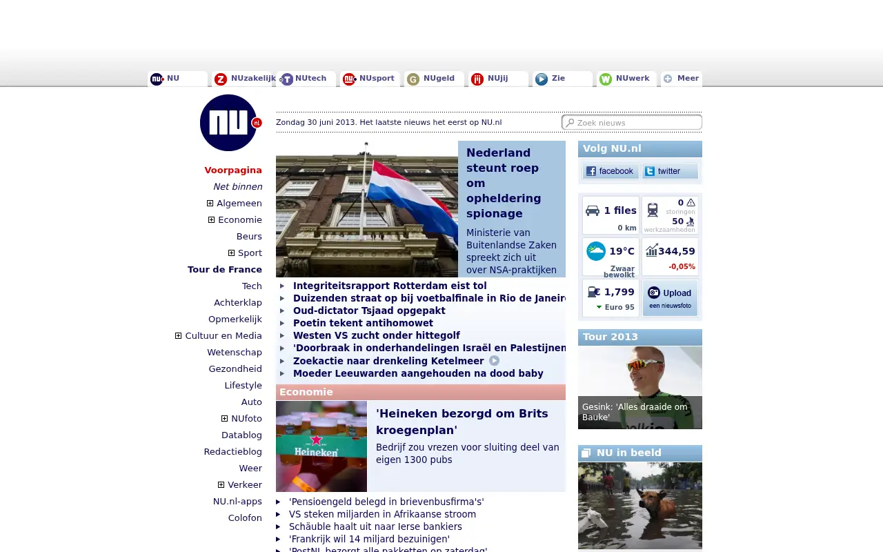 nu.nl in 2013