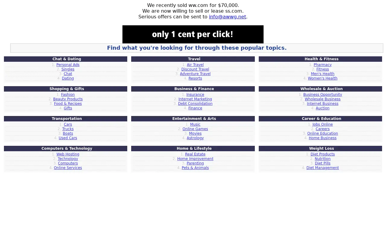 ss.com in 2003