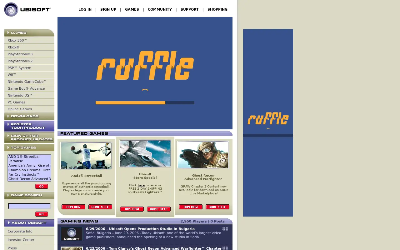 ubi.com in 2006