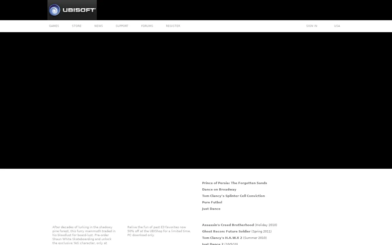 ubi.com in 2010
