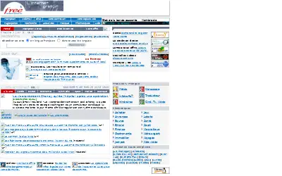 free.fr in 2001