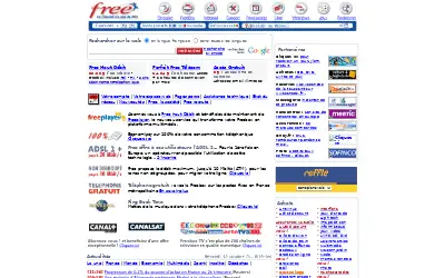 free.fr in 2005