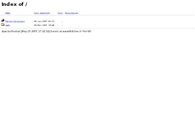 free.fr in 2007