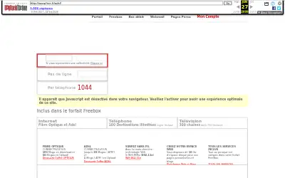free.fr in 2009