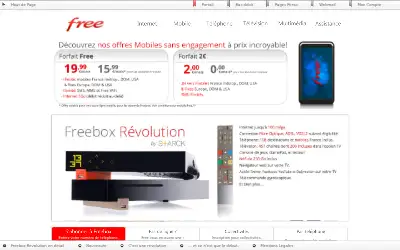 free.fr in 2013