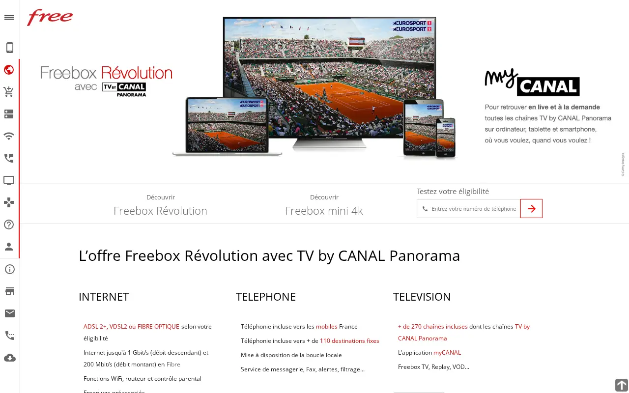 free.fr in 2017