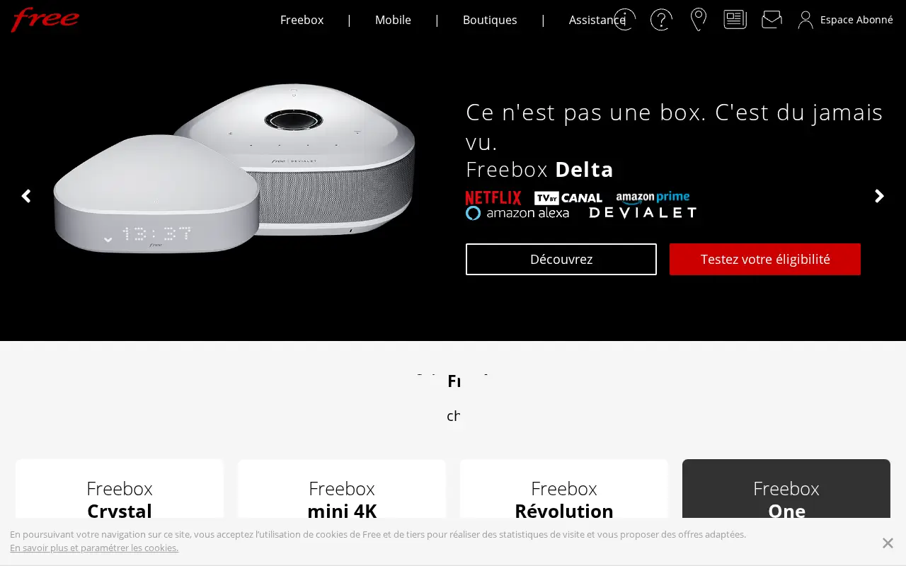 free.fr in 2020