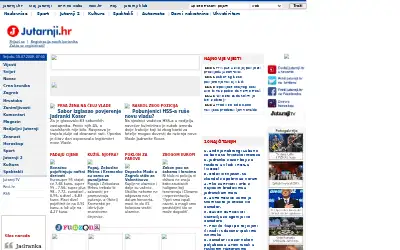 jutarnji.hr in 2009