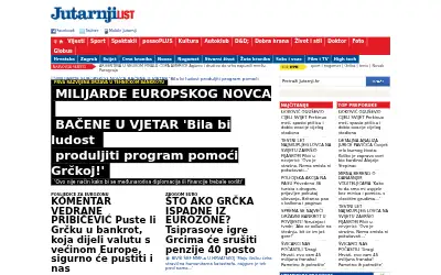 jutarnji.hr in 2015