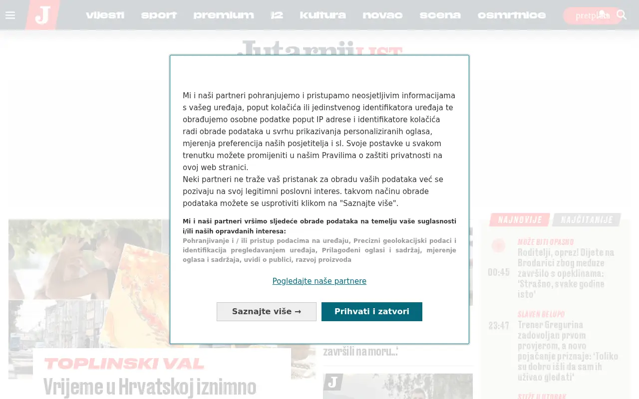 jutarnji.hr in 2025