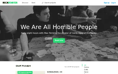kickstarter.com in 2014