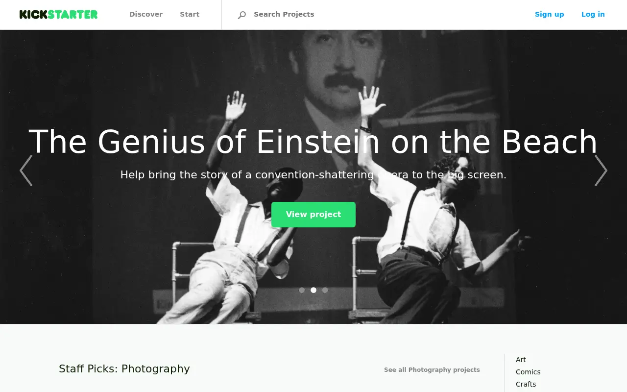 kickstarter.com in 2015