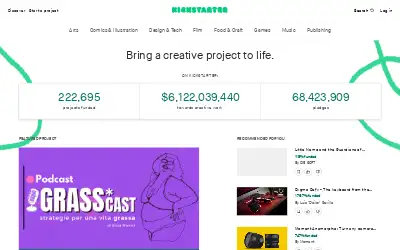 kickstarter.com in 2022