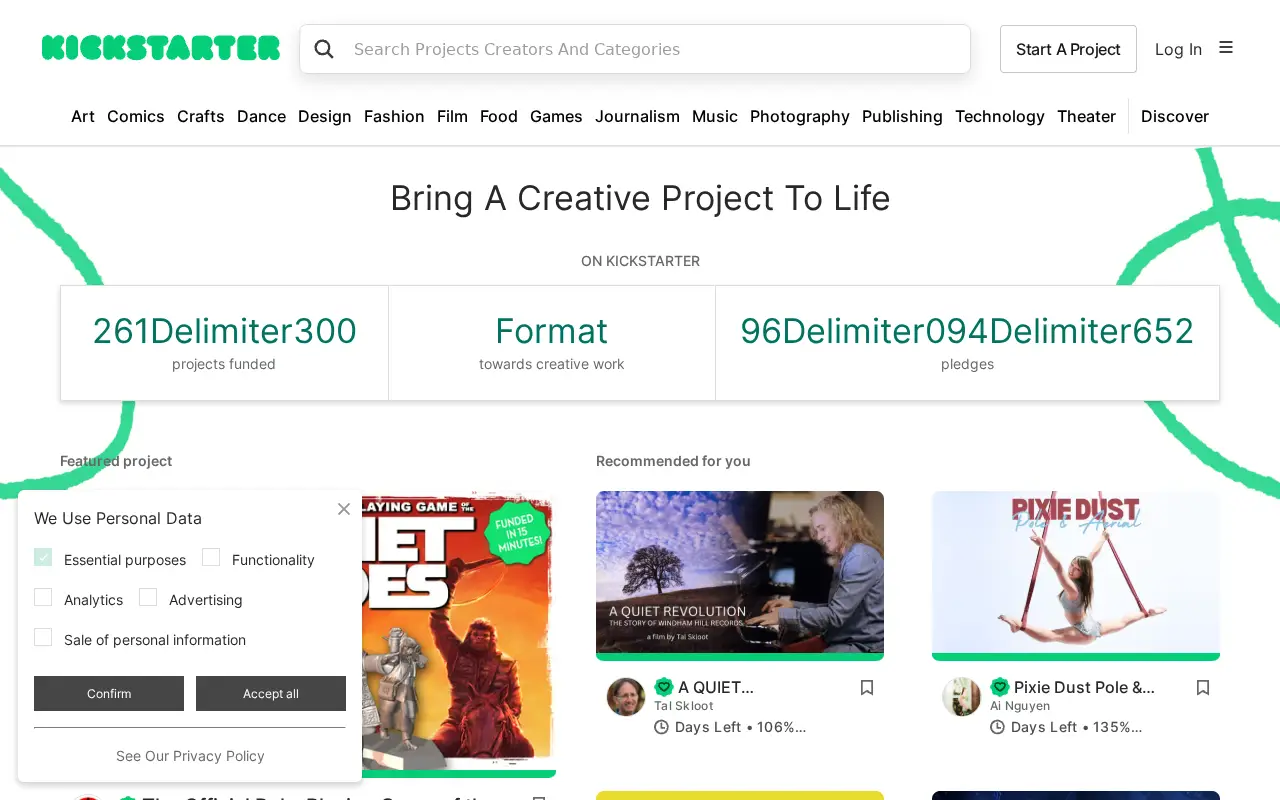 kickstarter.com in 2024