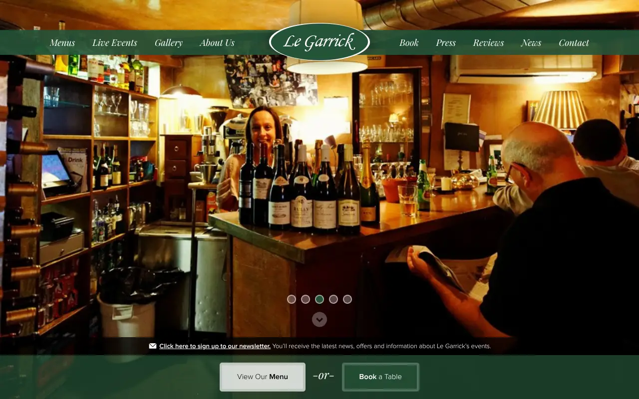 legarrick.co.uk in 2015