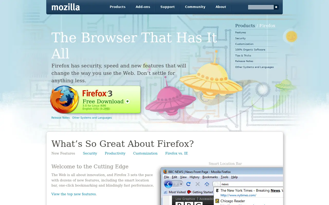 firefox.com in 2008