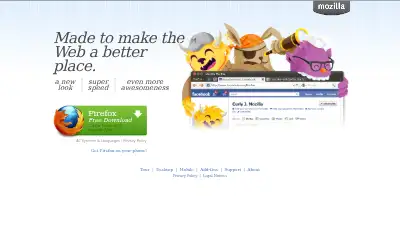 firefox.com in 2011