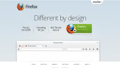 firefox.com in 2013
