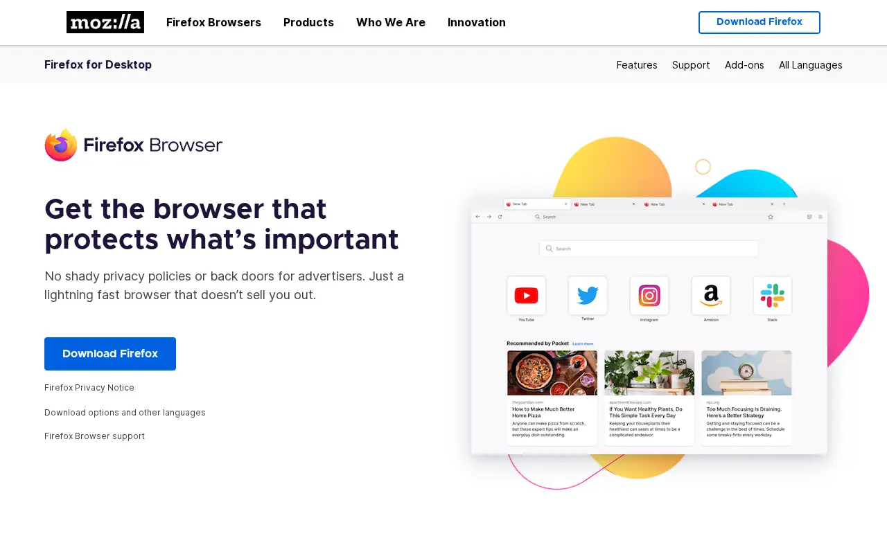 firefox.com in 2023
