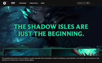 riotgames.com in 2021